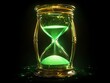 © Thanaseth - A detailed green sand hourglass