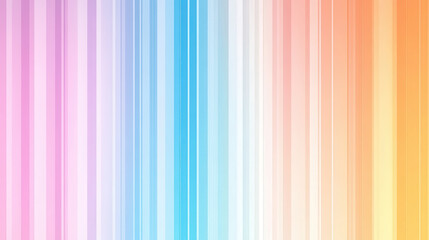 Wall Mural - gradient striped abstract background with vibrant cool to warm color tones