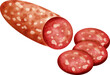 © Je - watercolor pepperoni