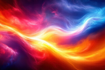 Wall Mural - an abstract burst background, vibrant and artistic, design theme