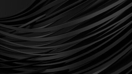 Wall Mural - delicate contemporary design abstract background with black matte texture