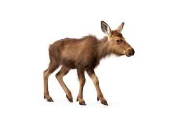 Wall Mural - moose livestock wildlife animal.