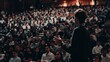 © KOSHKAROV SERGEI - Speaker Transitions to Audience Engagement in Professional Conference Setting