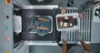 © Framestock - Top View on Diverse People, Passengers Putting Personal Items in Plastic Trays for Screening Procedures in X-ray Scanning Conveyor Belt. TSA Airport Security Checkpoint before Boarding Plane Flight.