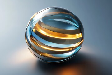 Poster - Elegant futuristic globe showcasing diplomacy with layered structures and glowing highlights in a balanced composition Generative AI