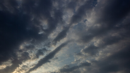 Wall Mural - beautiful sky and clouds