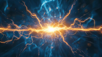 Wall Mural - energy flow background