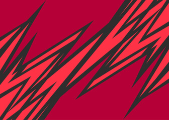 Wall Mural - abstract background with rough and jagged lines pattern and with some copy space area