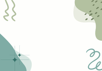  Elegant abstract background with neutral earth tones and playful shapes