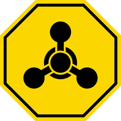 Wall Mural - caution warning dangerous alarm set, danger sign collection, attention vector icon, yellow, red and 