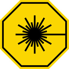 Wall Mural - caution warning dangerous alarm set, danger sign collection, attention vector icon, yellow, red and 