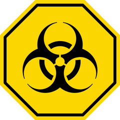 Wall Mural - caution warning dangerous alarm set, danger sign collection, attention vector icon, yellow, red and 