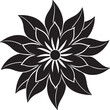 © Vectorart420 - Alpena Flower Art Silhouette Vol - 4 ,star, flora, icon, symbol, blossom, black, summer, beauty