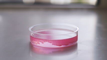 Poster - This Stem cells in a petri dish showcase their regenerative properties and research potential.