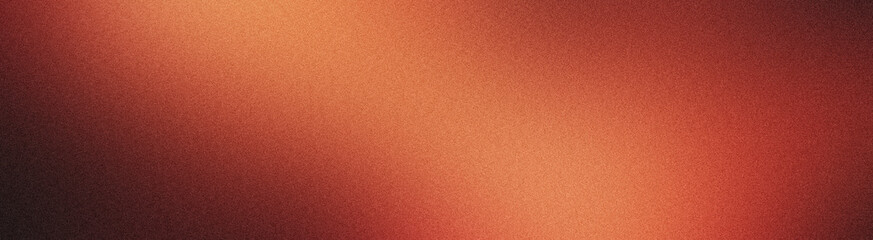 Wall Mural - warm orange and brown grainy gradient creating a textured background, perfect for designs and projec