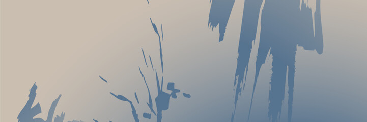 banner template design with header interface gradient style