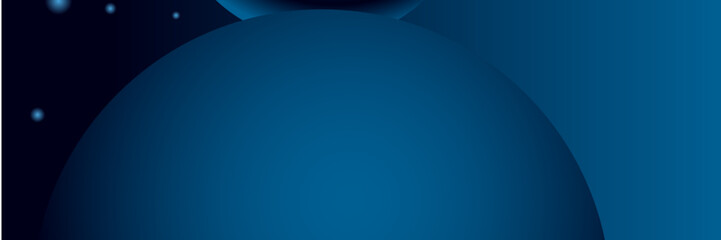 banner template design with header interface gradient style