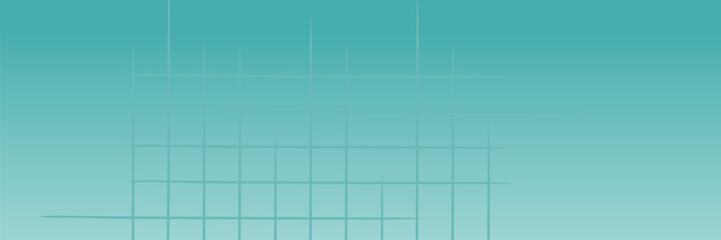 banner template design with header interface gradient style