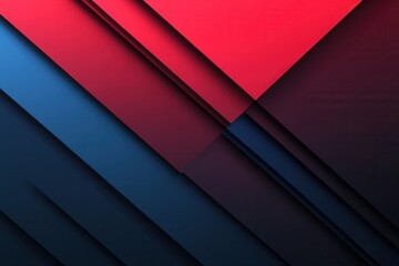 Leinwandbilder - Dynamic gradient background representing political movement with clean lines and vibrant color transitions for modern design Generative AI