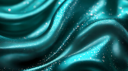 Wall Mural - dark royal green mint