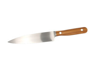 kitchen knife isolated on transparent background