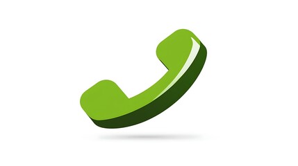 Green Phone Icon Design