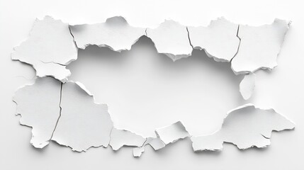 Poster - Textured Cracked Wall Design is a Creative Background Element for Art : Generative AI