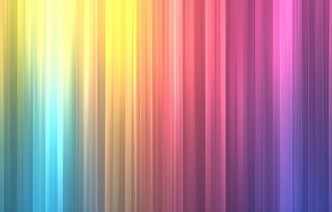 Poster - Vibrant Colorful Vertical Stripes Background for Creative Designs : Generative AI