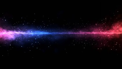 Aufkleber - Stunning Cosmic Space Scene with Colorful Nebula and Stars for Sci-Fi and Fantasy Themes : Generative AI