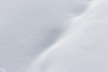 Wall Mural - bright white textured winter snow surface landscape