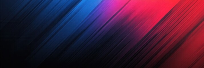 Leinwandbilder - Sleek gradient background showcasing political movement with balanced text layout Generative AI