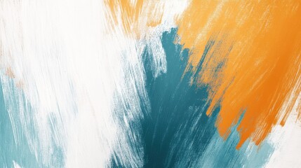 Aufkleber - Soft pencil strokes create a dynamic composition with vibrant colors in an artistic display on canvas