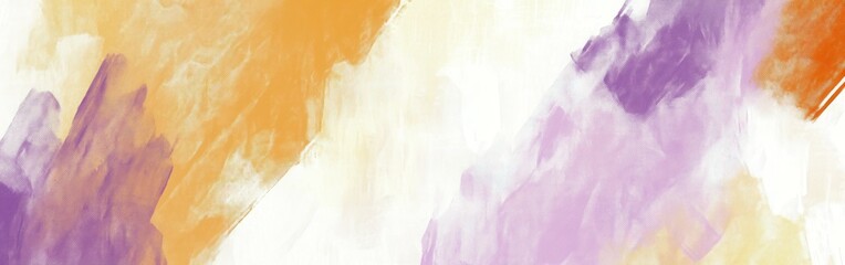 Leinwandbilder - Soft pencil strokes create a warm and inviting abstract background filled with shades of orange and purple