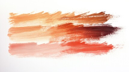 Aufkleber - Minimalist pencil strokes create a warm color palette highlighting soft texture and subtle transitions in shades