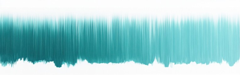 Aufkleber - Elegant monochromatic teal gradient with smooth transitions and textured lines across a minimalist background in contemporary style