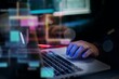 © Rawpixel.com - Man working on laptop in dark
