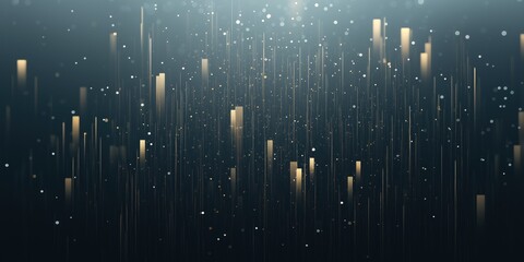 Wall Mural - A computer generated image of a cityscape with many tall buildings