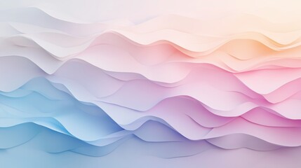 Wall Mural - The waves are of varying heights and colors