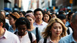 © Adrian Grosu - A candid street image capturing a bustling crowd in an urban setting