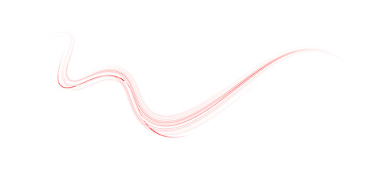 Wall Mural - elegant red light wave flowing gracefully in a minimalist abstract design