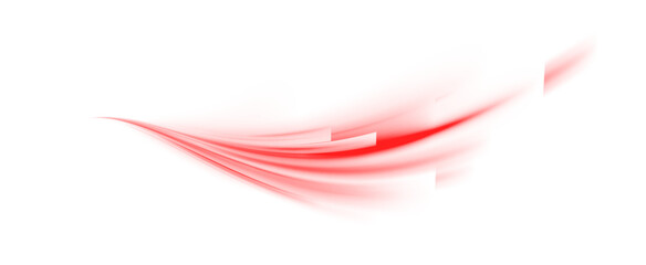 Wall Mural - sleek and smooth red energy swirl in a futuristic minimalist style