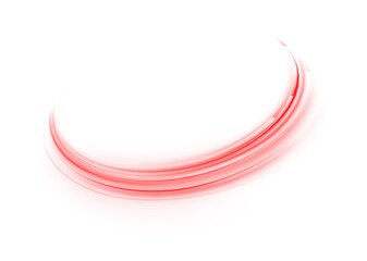 Wall Mural - sleek and smooth red energy swirl in a futuristic minimalist style