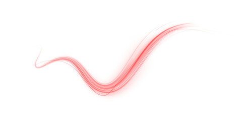Wall Mural - sleek and smooth red energy swirl in a futuristic minimalist style