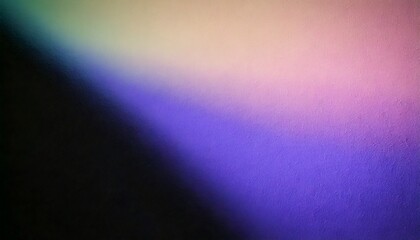 Wall Mural - light beam creating colorful gradient on textured surface