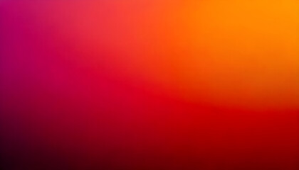 Wall Mural - abstract blurred gradient background fading from red to orange