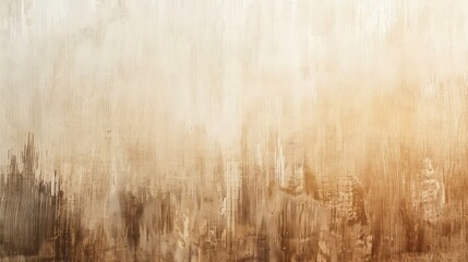 Wall Mural - a textured background with a gradient of beige to brown, featuring subtle vertical brushstrokes.
