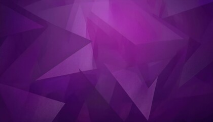 Fototapete - geometric abstract purple background with layered translucent angular shapes, modern digital texture for design and branding

