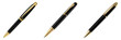 © LOMOSONIC - Elegant black and gold pens for executive writing and luxury