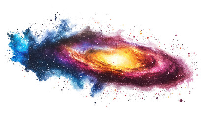 Wall Mural - png galaxy universe space art.