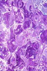 Wall Mural - vertical violet colored clear water. crystal clear ocean water surface on a tropical exotic beach.